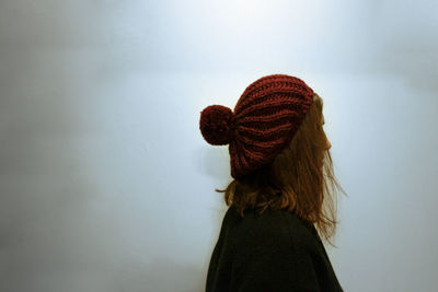 Knitted beret 