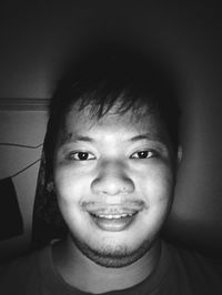 Portrait of smiling boy