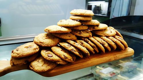 Close-up of cookies