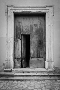 Exterior of old building