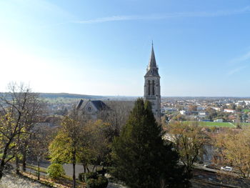 View of church against sky