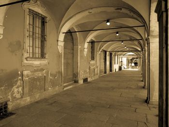 Corridor of building