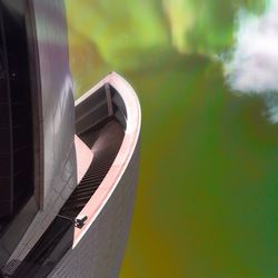 Close-up of window against building