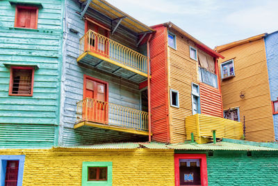 Low angle view of building against sky