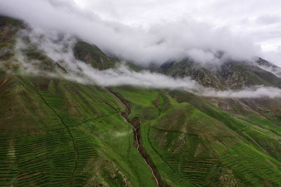 Scenic view of land