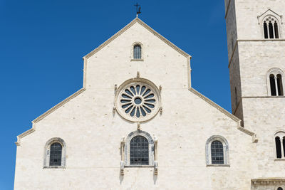 Low angle view of building against sky