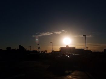 View of sky at sunset