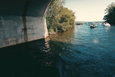 Scenic view of river against sky