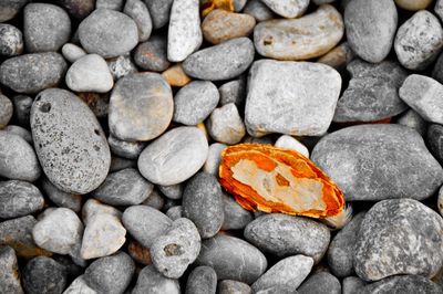 Full frame shot of stones
