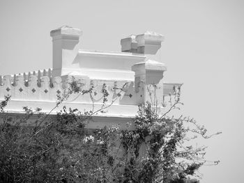 Low angle view of building against sky