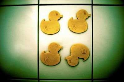 Close-up of food on table