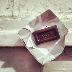 Close-up of food on table