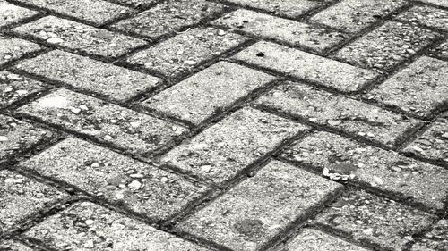 Full frame shot of paving stone