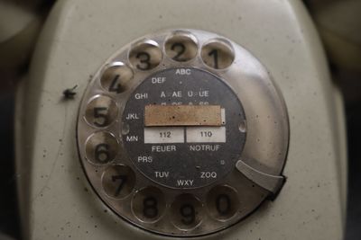 Telephone dial 