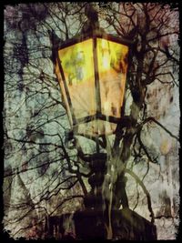 Close-up of abandoned building