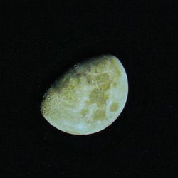 Close-up of moon at night