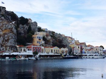 Buildings at waterfront
