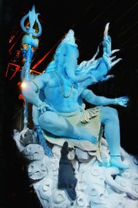 Close-up of buddha statue