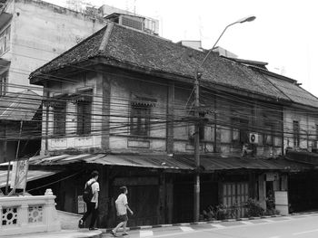 Facade of building