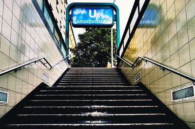 View of steps