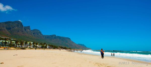 People on beach