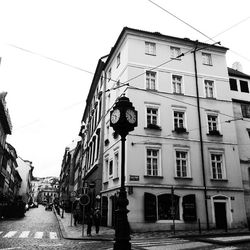 City street with buildings in background