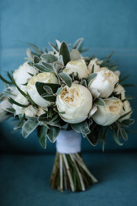 Close-up of rose bouquet