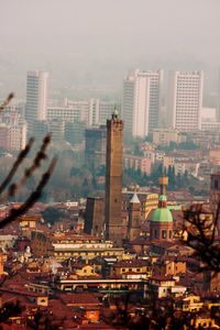 Skyscrapers in city