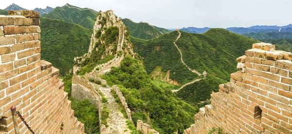 Surrounding walls at great wall of china