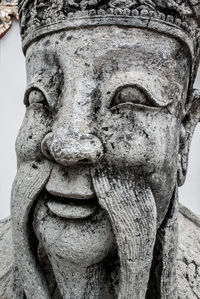 Close-up of statue