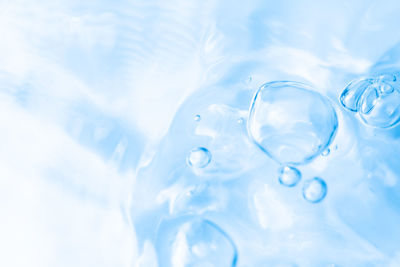 Full frame shot of bubbles