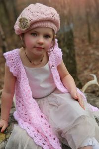 Portrait of cute girl wearing hat