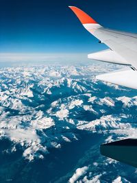 Aerial view of landscape against sky