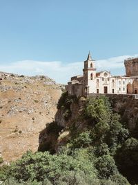 Low angle view of building against sky