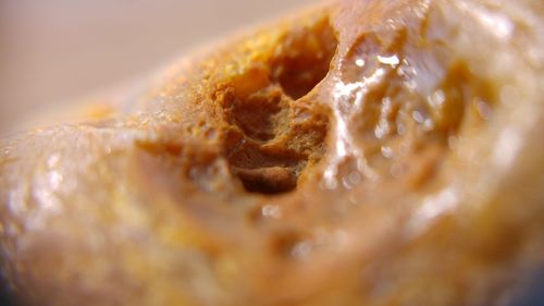 Close-up of food on table