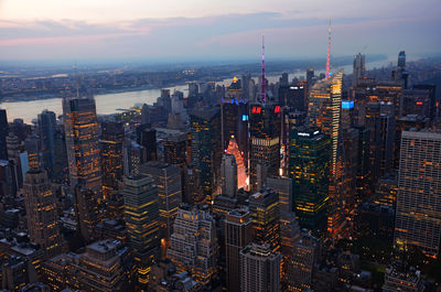 Aerial view of cityscape