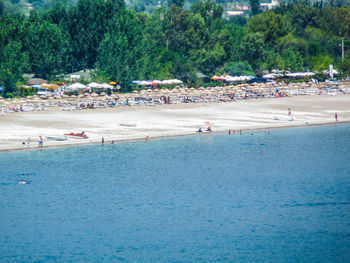 People on beach