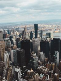 City skyline against sky