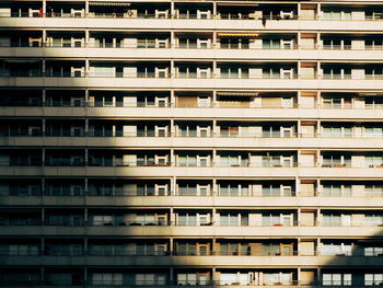 Full frame shot of apartment building