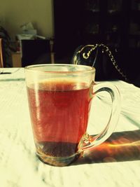 Close-up of drink