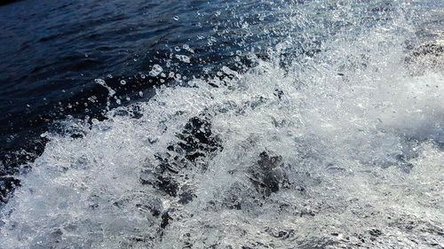 Full frame shot of sea water