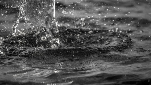 Close-up of sea waves