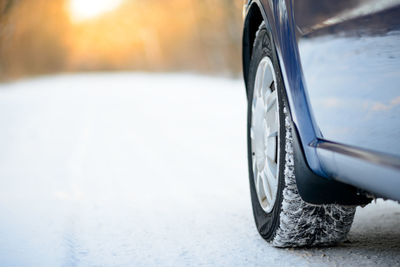 Close-up of car