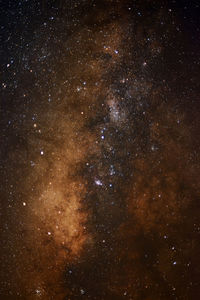 Full frame shot of star field at night