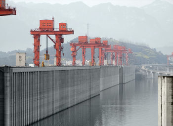 View of bridge against sky