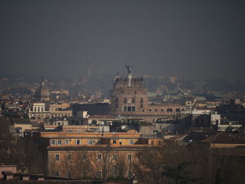 Rome with castello die san angelo