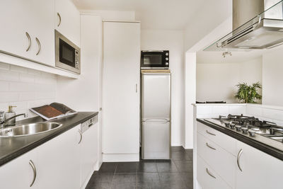 Interior of bathroom