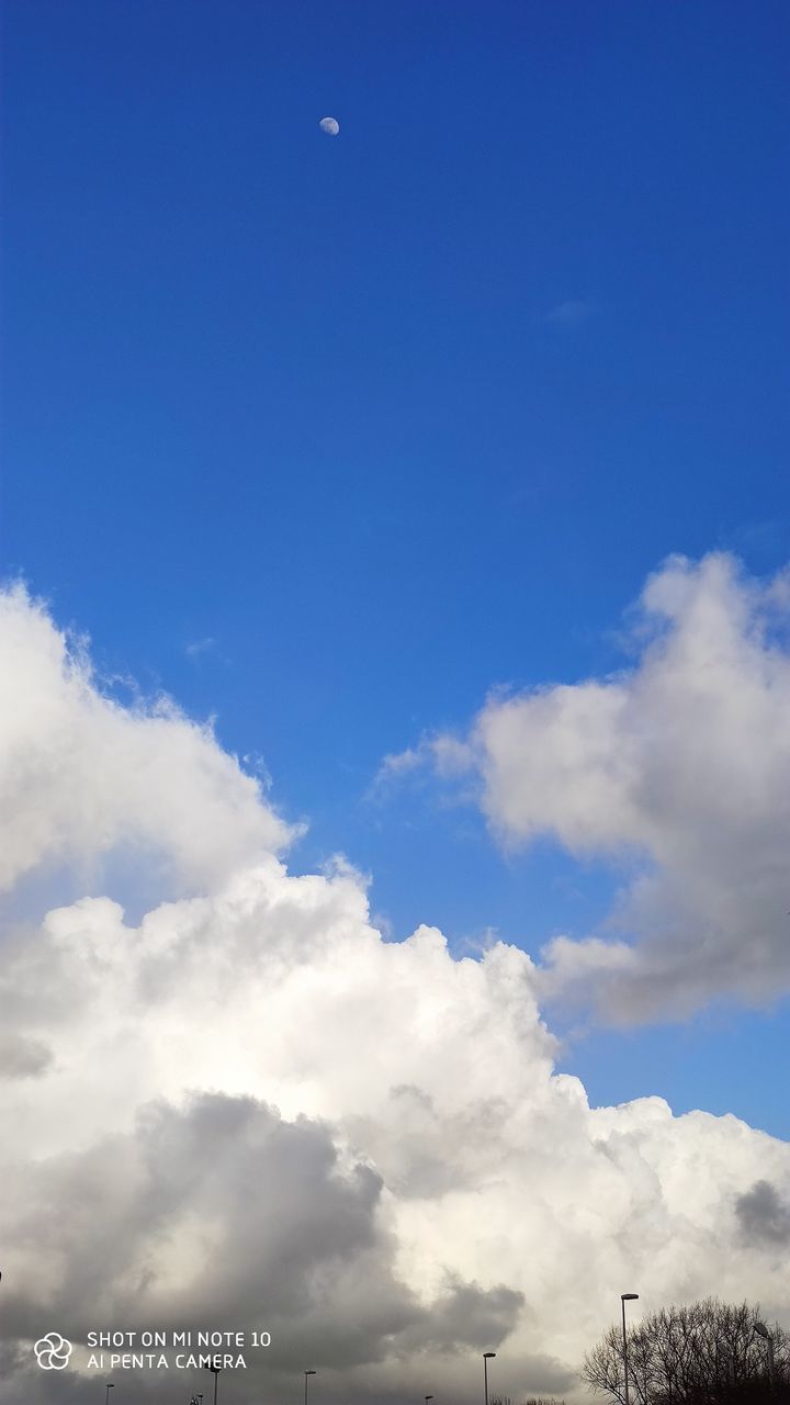 LOW ANGLE VIEW OF CLOUDS IN SKY