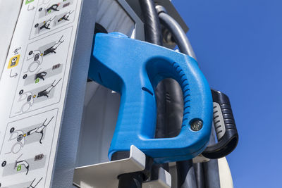 Electric vehicle charging station at the motorway