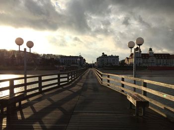 Panoramic view of city against sky